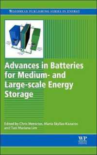 Advances in Batteries for Medium- and Large-scale Energy Storage (Woodhead Publishing Series in Energy)