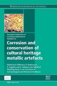 Corrosion and Conservation of Cultural Heritage Metallic Artefacts (European Federation of Corrosion (Efc) Series)