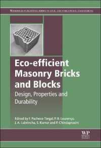 Eco-efficient Masonry Bricks and Blocks : Design, Properties and Durability (Woodhead Publishing Series in Civil and Structural Engineering)