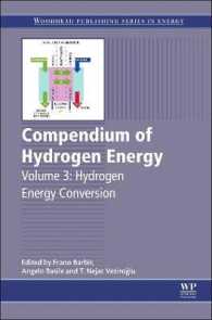 水素エネルギー要覧３：水素エネルギー変換<br>Compendium of Hydrogen Energy : Hydrogen Energy Conversion (Woodhead Publishing Series in Energy)