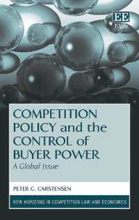 Competition Policy and the Control of Buyer Power : A Global Issue (New Horizons in Competition Law and Economics series)