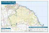 Cleveland Way National Trail Road Map (National Trail planning maps)