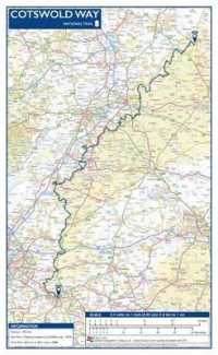 Cotswold Way National Trail Road Map (National Trail planning maps)