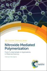 ニトロキシド媒介重合ハンドブック：基礎から応用まで<br>Nitroxide Mediated Polymerization : From Fundamentals to Applications in Materials Science