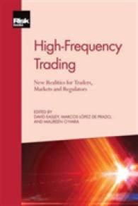 High-frequency Trading -- Paperback / softback