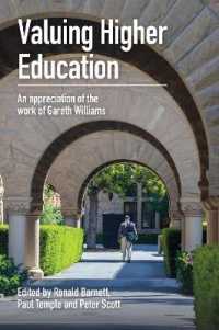 Valuing Higher Education : An Appreciation of the Work of Gareth Williams