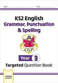 New KS2 English Year 3 Grammar, Punctuation & Spelling Targeted Question Book (with Answers) (Cgp Ks2 English)