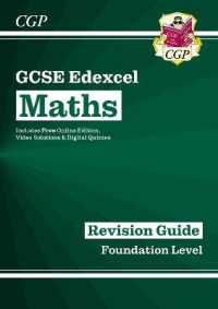 GCSE Maths Edexcel Revision Guide: Foundation inc Online Edition, Videos & Quizzes (Cgp Edexcel Gcse Maths)