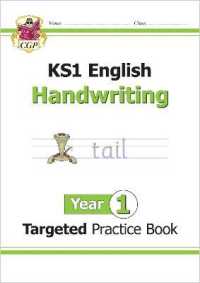 KS1 English Year 1 Handwriting Targeted Practice Book (Cgp Year 1 English)