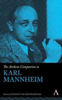 The Anthem Companion to Karl Mannheim (Anthem Companions to Sociology)