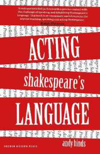 Acting Shakespeare's Language (The Actor's Toolkit)