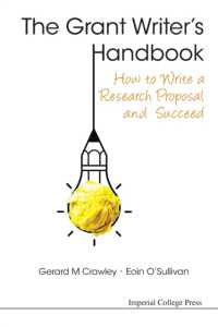 助成金申請書の書き方<br>Grant Writer's Handbook, The: How to Write a Research Proposal and Succeed