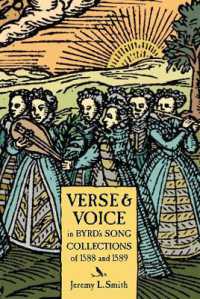 Verse and Voice in Byrd's Song Collections of 1588 and 1589 (Studies in Medieval and Renaissance Music)