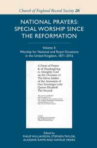 National Prayers: Special Worship since the Reformation : Volume 3: Worship for National and Royal Occasions in the United Kingdom, 1871-2016 (Church of England Record Society)