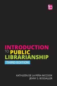 Introduction to Public Librarianship, Third Revised Edition