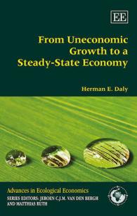 From Uneconomic Growth to a Steady-State Economy (Advances in Ecological Economics series)
