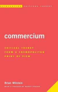 世界市民のための批判理論<br>Commercium : Critical Theory from a Cosmopolitan Point of View