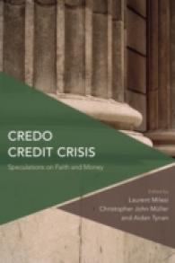 Credo Credit Crisis : Speculations on Faith and Money
