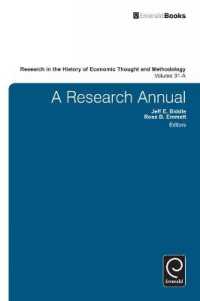 A Research Annual (Research in the History of Economic Thought and Methodology)