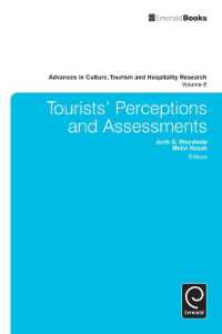 Tourists' Perceptions and Assessments (Advances in Culture, Tourism and Hospitality Research)