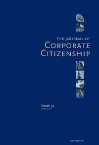 Is corporate citizenship making a difference? : A special theme issue of the Journal of Corporate Citizenship (Issue 28)
