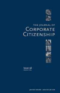 Japanese Approaches to CSR : A Special Theme Issue of the Journal of Corporate Citizenship (Issue 56)