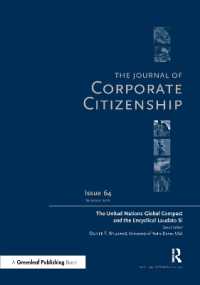 The United Nations Global Compact and the Encyclical Laudato Si : A special theme issue of the Journal of Corporate Citizenship (Issue 64)