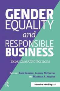 Gender Equality and Responsible Business : Expanding CSR Horizons