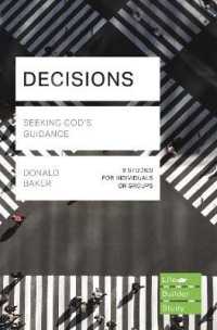 Decisions (Lifebuilder Study Guides): Seeking God's Guidance (Lifebuilder Study Guides)