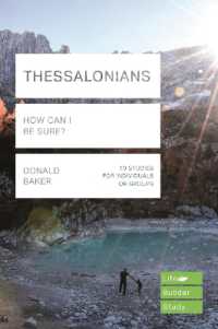 Thessalonians (Lifebuilder Study Guides) : How Can I Be sure? (Lifebuilder Bible Study Guides)