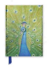 Peacock in Blue & Green Foiled Journal (Flame Tree Notebooks) （JOU）