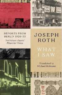 What I Saw : Reports from Berlin 1920-33