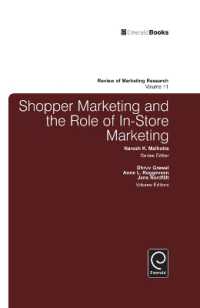 Shopper Marketing and the Role of In-Store Marketing (Review of Marketing Research)