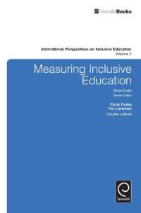 Measuring Inclusive Education (International Perspectives on Inclusive Education)