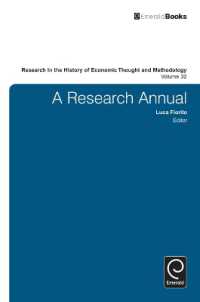 A Research Annual (Research in the History of Economic Thought and Methodology)