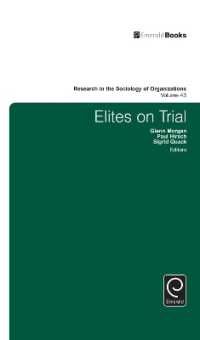 Elites on Trial (Research in the Sociology of Organizations)
