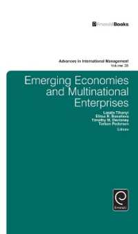 新興経済国と多国籍企業<br>Emerging Economies and Multinational Enterprises (Advances in International Management)