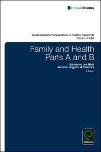 Family and Health (Contemporary Perspectives in Family Research)