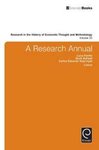 A Research Annual (Research in the History of Economic Thought and Methodology)