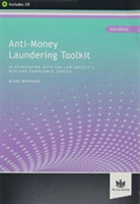 Anti-money Laundering Toolkit : Law Society's Risk and Compliance Service -- Mixed media product