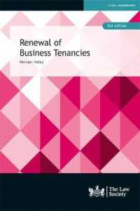 Renewal of Business Tenancies （3RD）