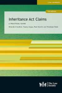Inheritance Act Claims : A Practical Guide （3RD）