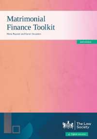 Matrimonial Finance Toolkit 2nd edition （2ND）