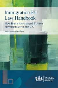 Immigration EU Law Handbook : How Brexit has changed EU free movement law in the UK