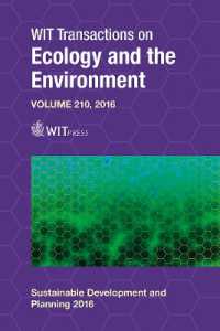 Sustainable Development and Planning (Wit Transactions on Ecology and the Environment)