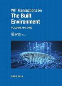 Safety and Security Engineering VIII (Wit Transactions on the Built Environment)