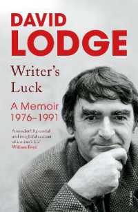 Writer's Luck : A Memoir: 1976-1991