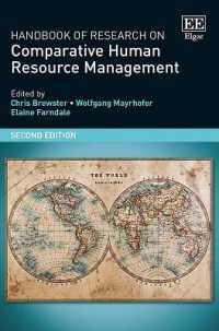 人的資源管理の国際比較：研究ハンドブック（第２版）<br>Handbook of Research on Comparative Human Resource Management : Second Edition (Research Handbooks in Business and Management series) （2ND）