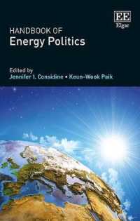エネルギーの政治学ハンドブック<br>Handbook of Energy Politics