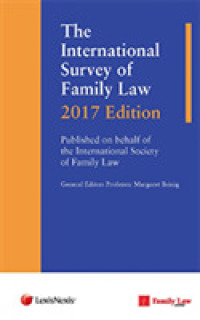 The International Survey of Family Law 2017 (International Survey of Family Law)